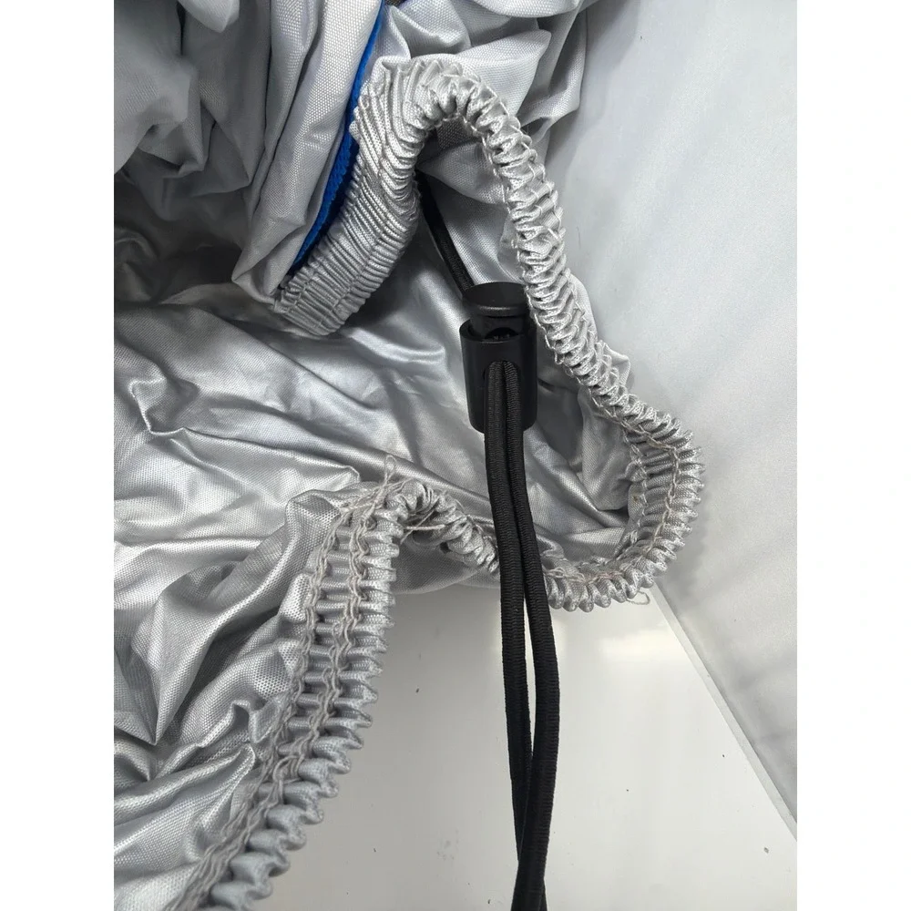 WPS‎ Motorcycle Cover XL Silver Full Weatherproof Protection Storage